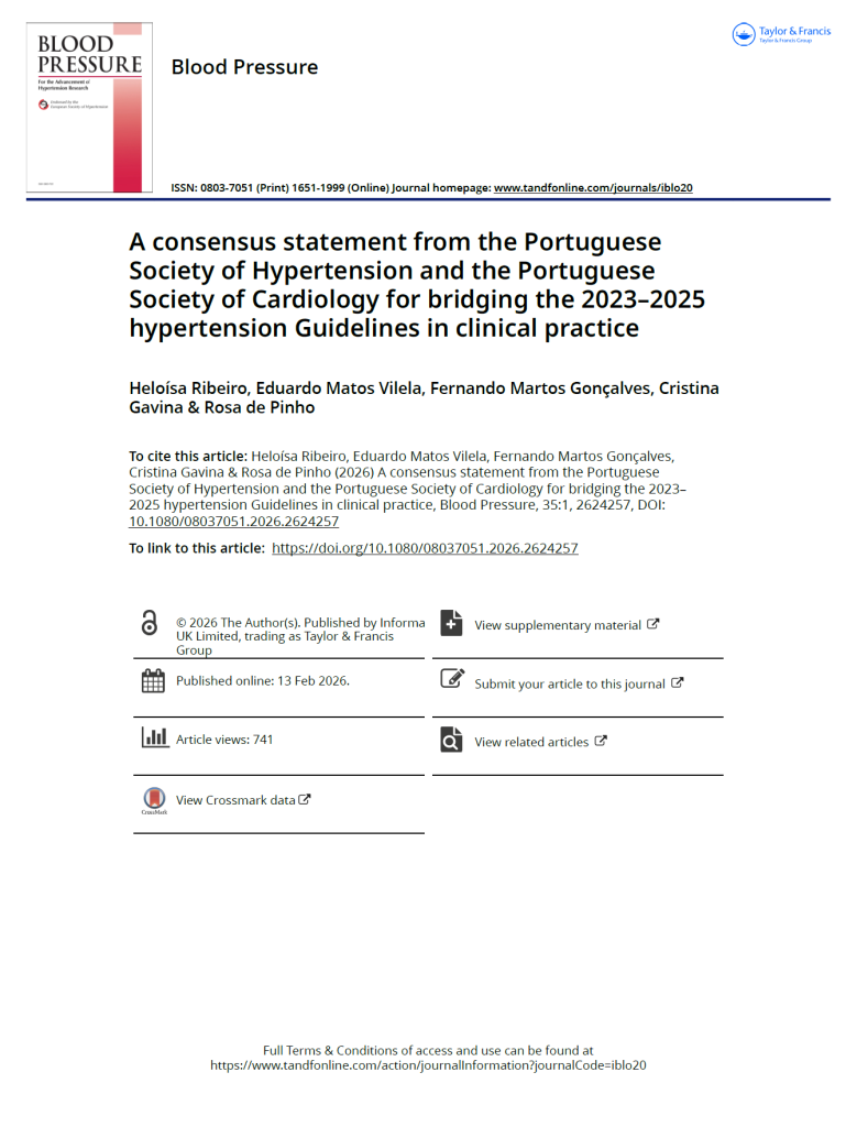 concenso entre a SPH e SPCardiologia